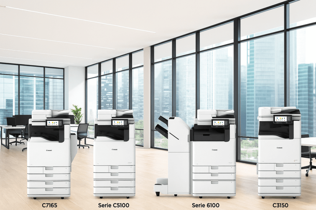 Canon imageFORCE C6100, Canon imageFORCE C5100, stampanti per ufficio, stampanti multifunzione Canon, stampanti aziendali Canon