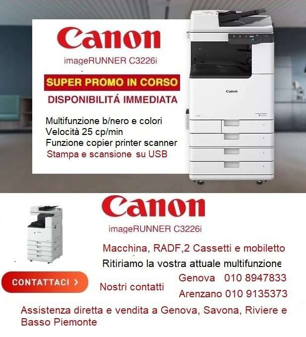 promozione Canon IR C3226i